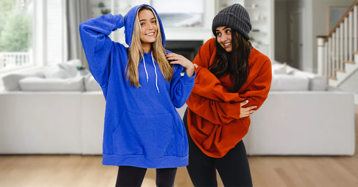 Giant sweatshirt top