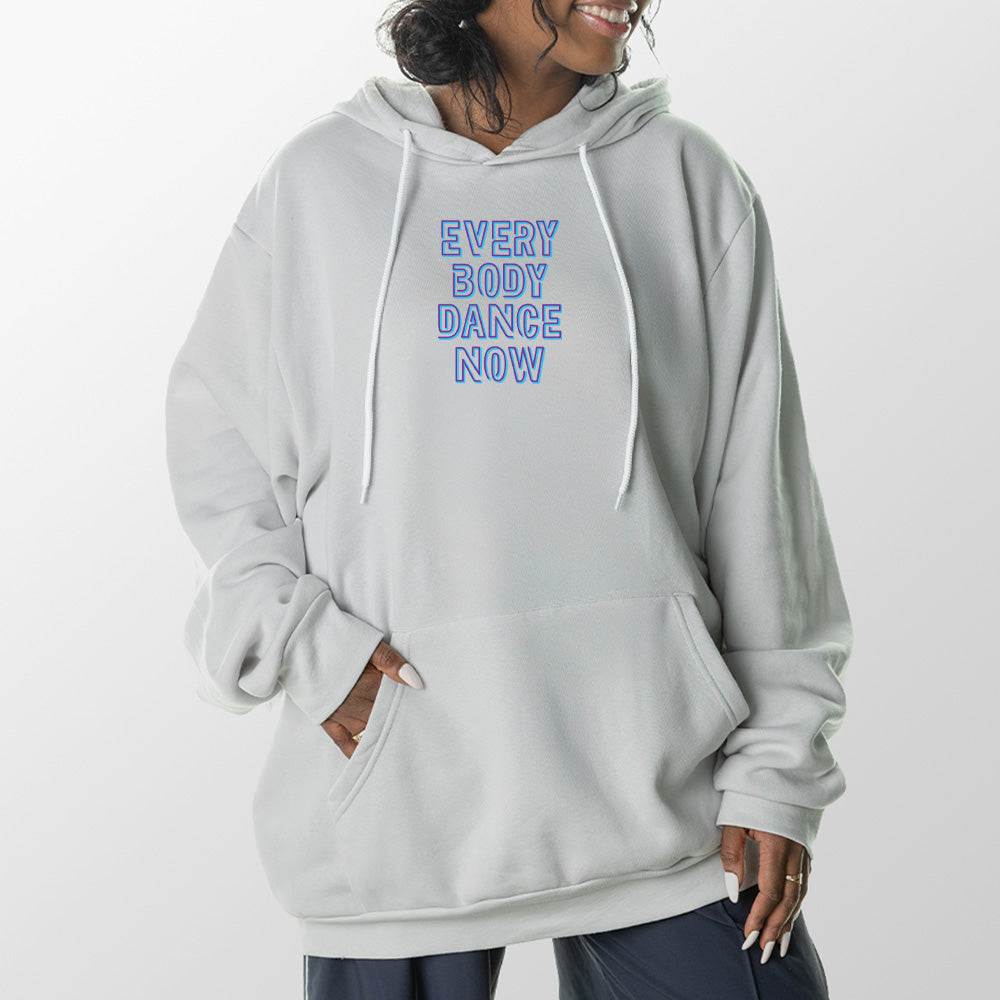 Glacier Gray Everybody Dance Now Giant Hoodie