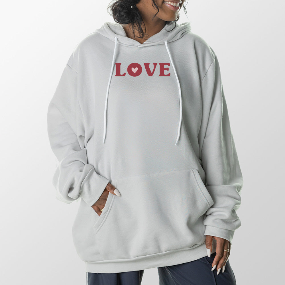 Red Love Giant Hoodie