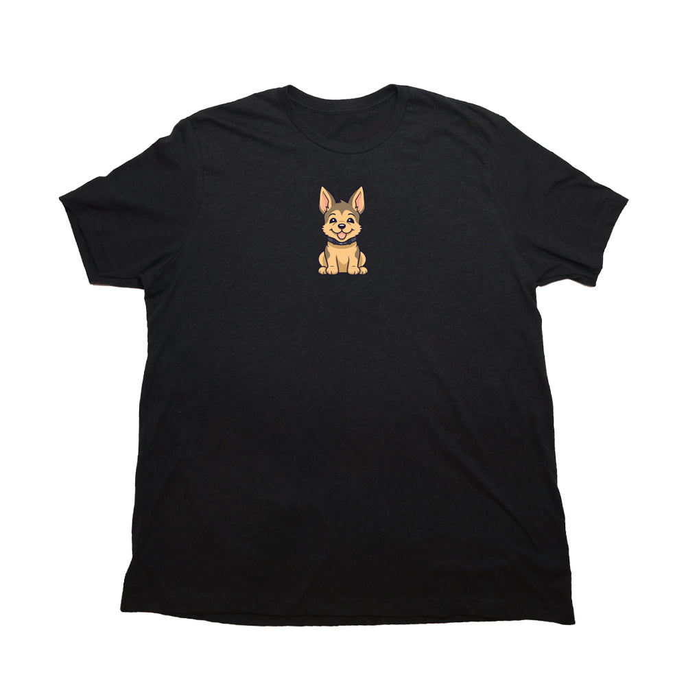 Heather Black German Shepherd Puppy Giant Shirt