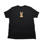Heather Black German Shepherd Puppy Giant Shirt