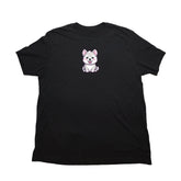 Heather Black Husky Puppy Giant Shirt