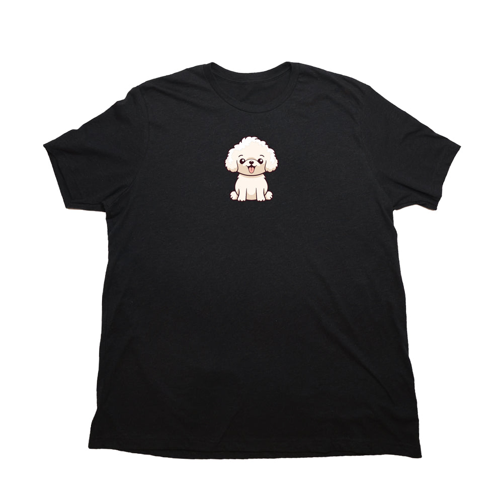 Heather Black Poodle Puppy Giant Shirt