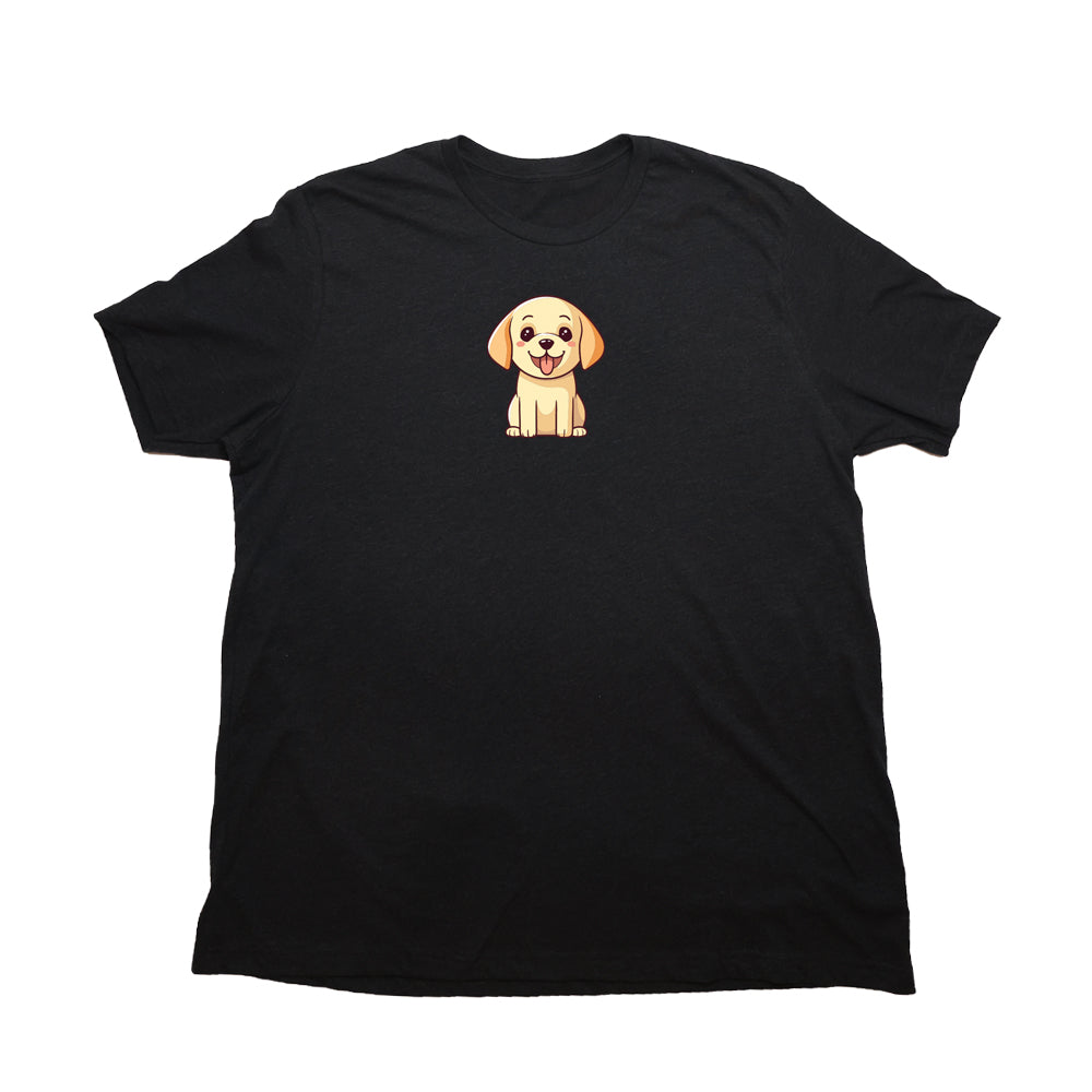 Heather Black Retriever Puppy Giant Shirt