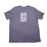 Heather Purple Kind People Giant Shirt