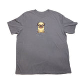 Heather Storm Pug Puppy Giant Shirt