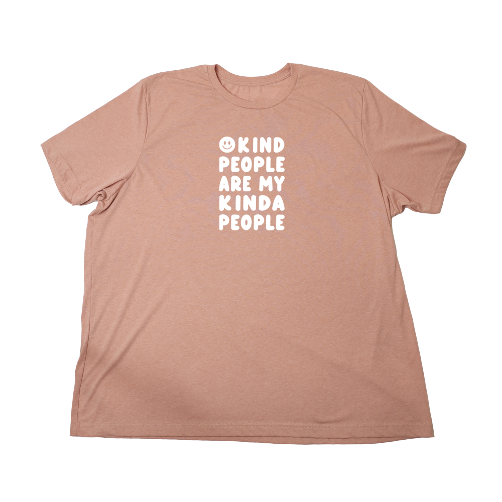 Heather Sunset Kind People Giant Shirt