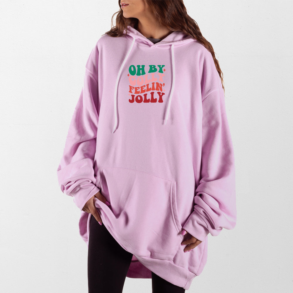 Light Pink Feeling Jolly Giant Hoodie