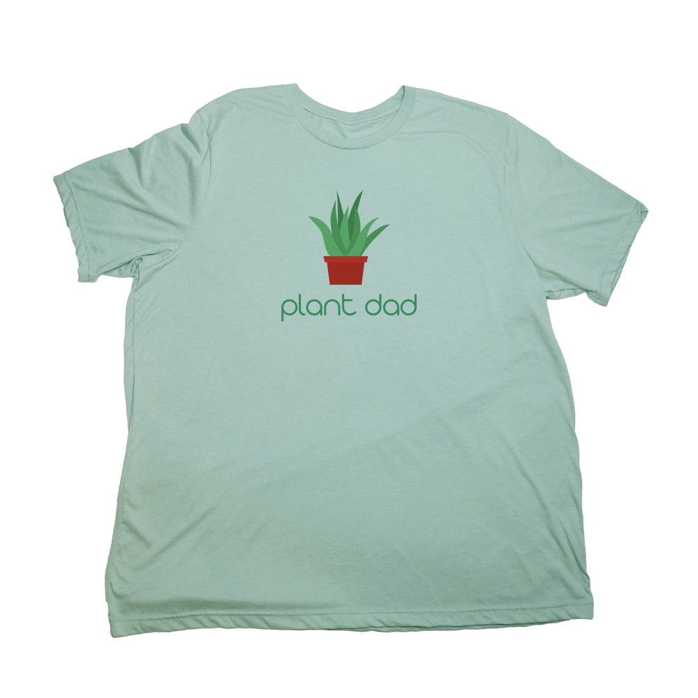 Pastel Green Plant Dad Giant Shirt