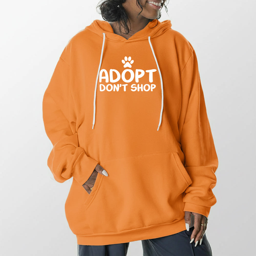 Adopt Dont Shop Giant Hoodie
