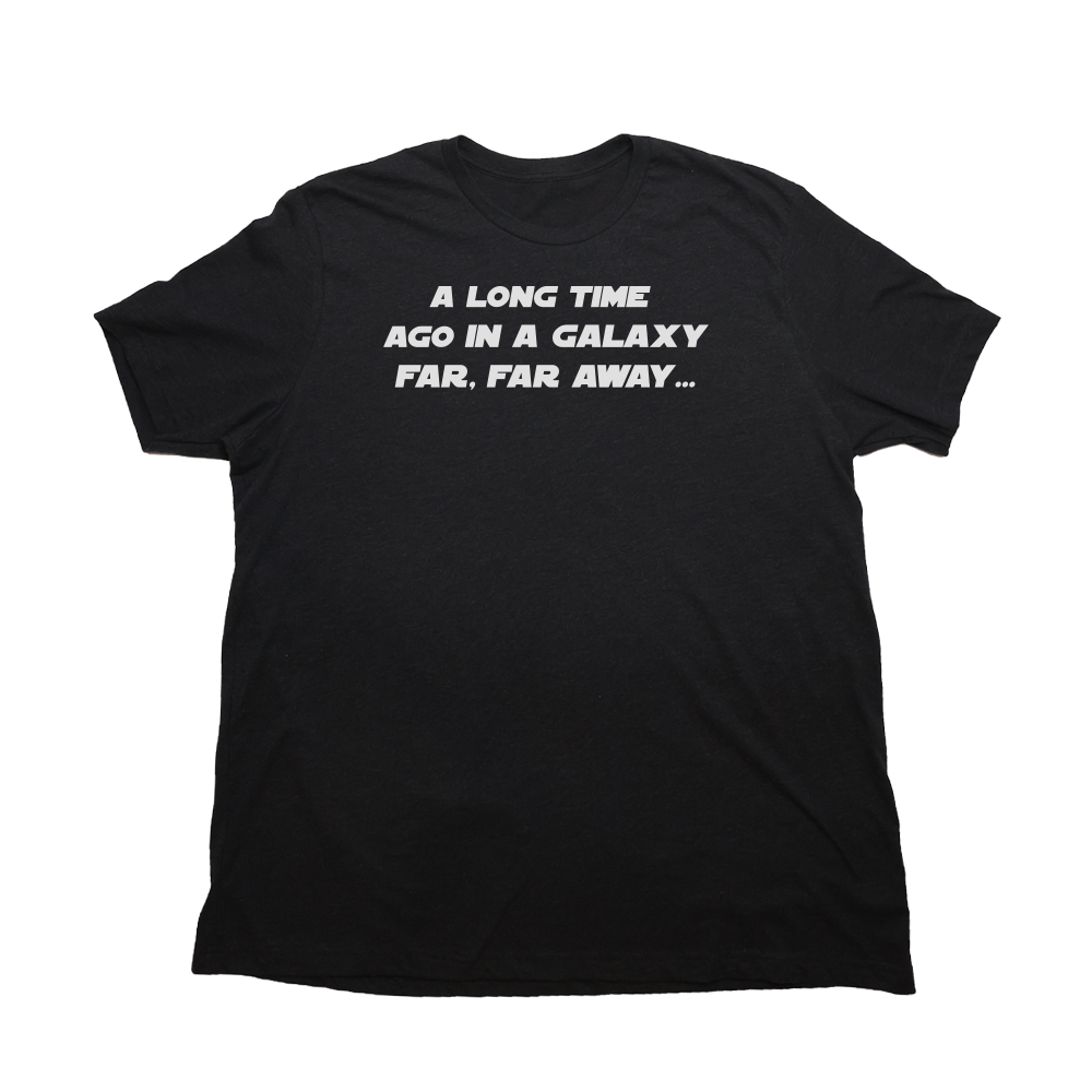 A Long Time Ago Giant Shirt - Heather Black - Giant Hoodies
