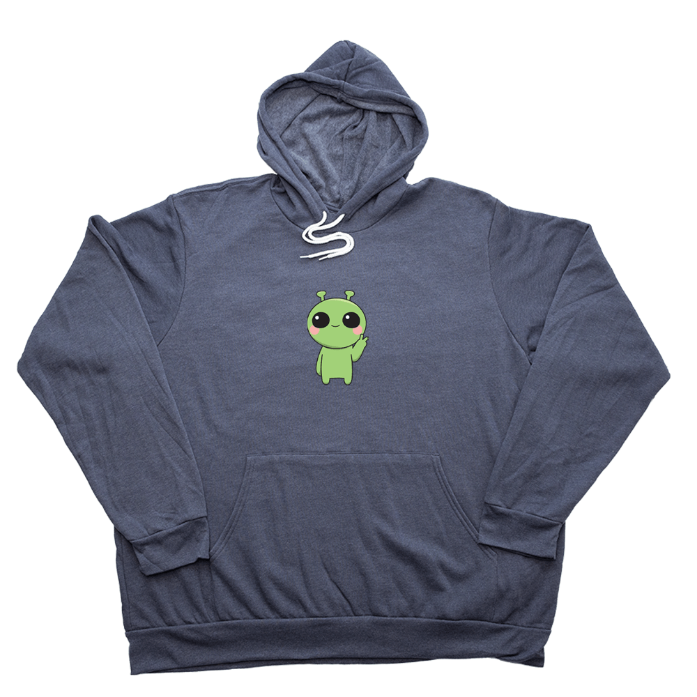 Alien Giant Hoodie - Heather Navy - Giant Hoodies