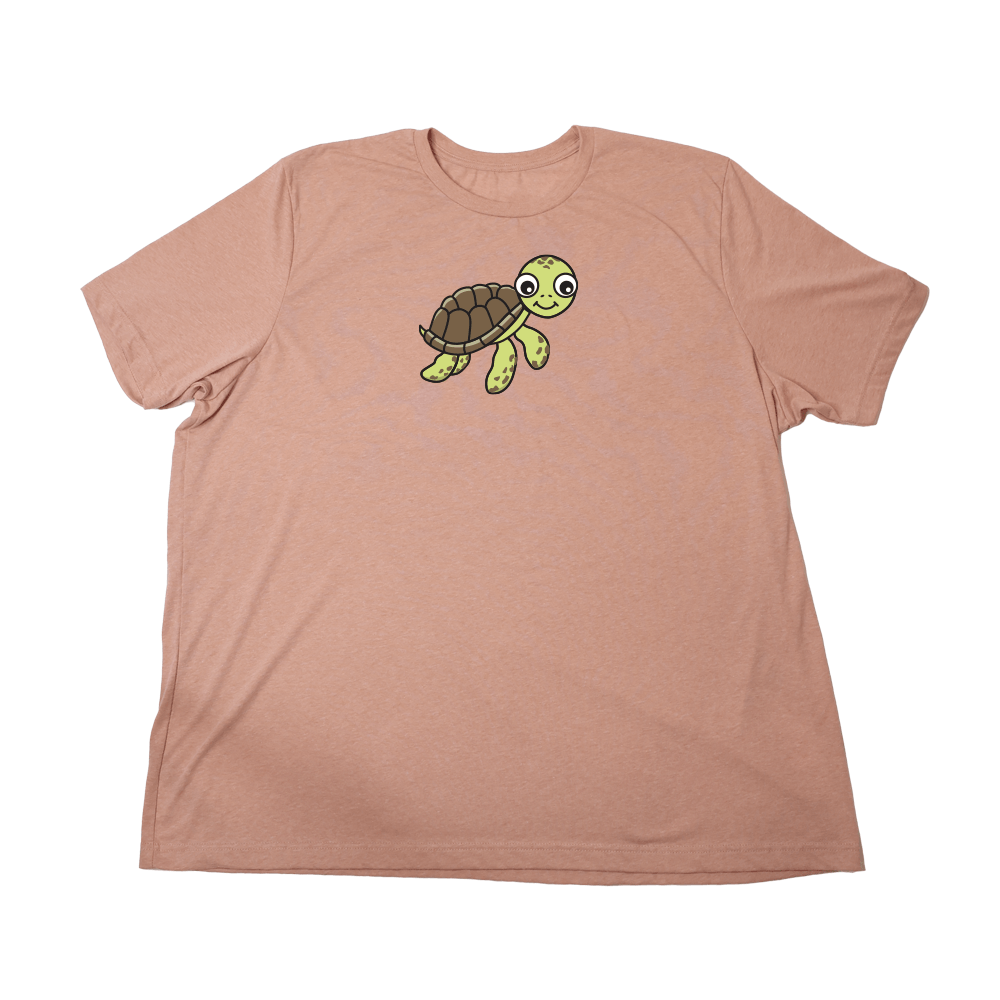 Baby Turtle Giant Shirt - Heather Sunset - Giant Hoodies
