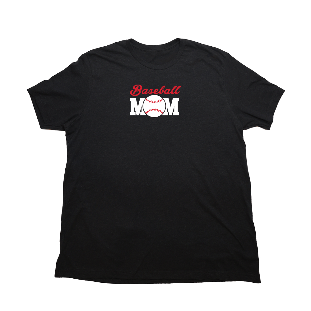 Baseball Mom Giant Shirt - Heather Black - Giant Hoodies