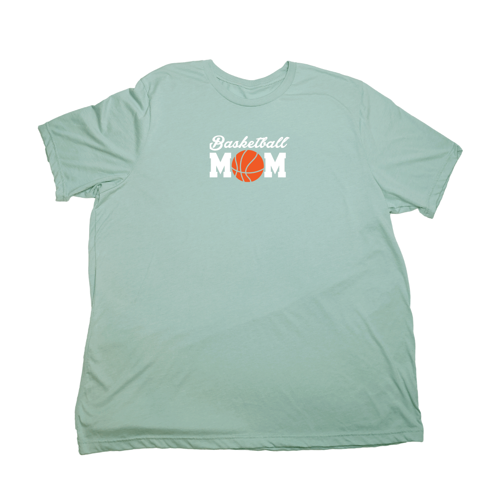 Basketball Mom Giant Shirt - Pastel Green - Giant Hoodies