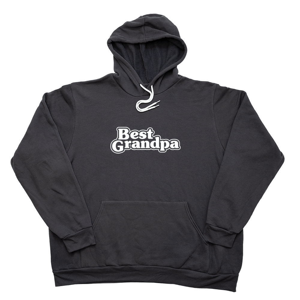 Best Grandpa Giant Hoodie - Dark Gray - Giant Hoodies