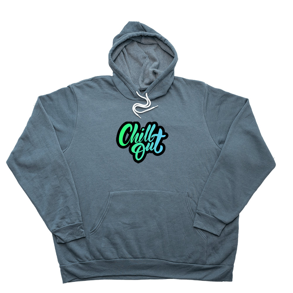 Chill Out Giant Hoodie - Slate Blue - Giant Hoodies
