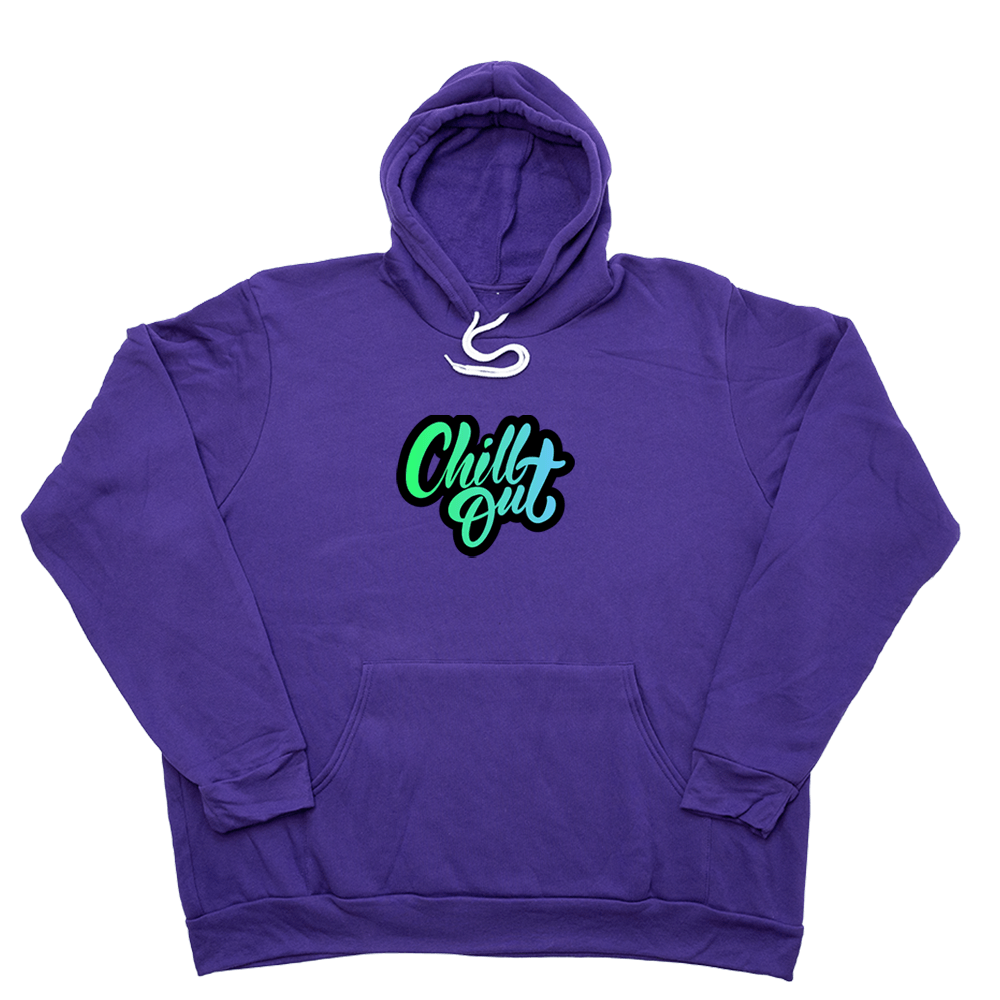 Chill Out Giant Hoodie - Purple - Giant Hoodies