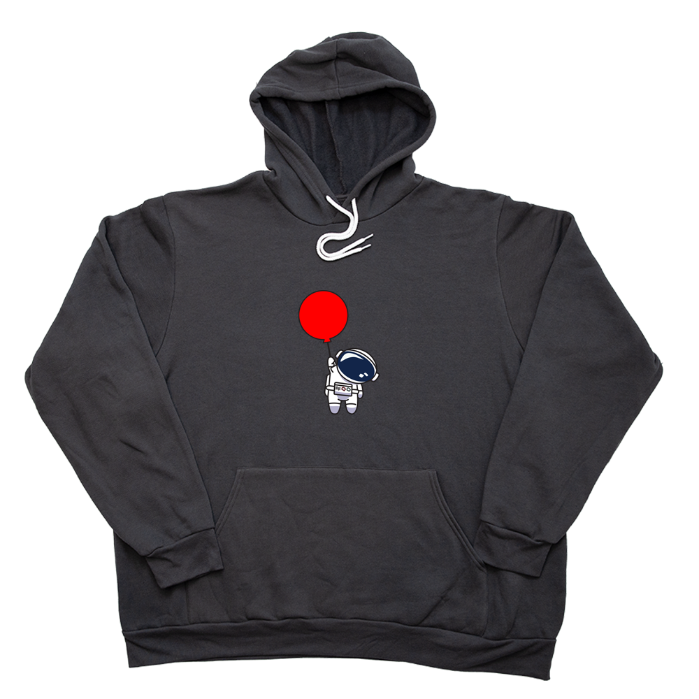 Dark Gray Ballon Astronaut Giant Hoodie