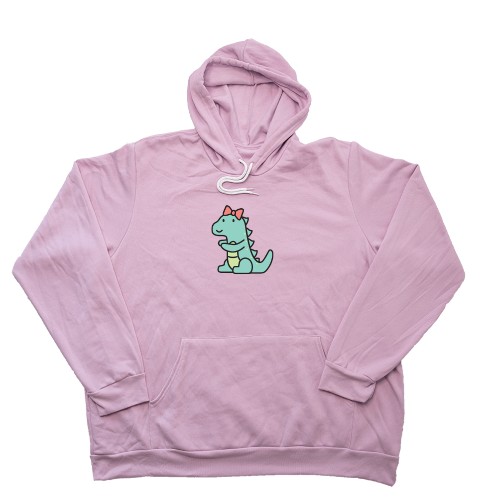 Dino Dani Giant Hoodie - Light Pink - Giant Hoodies