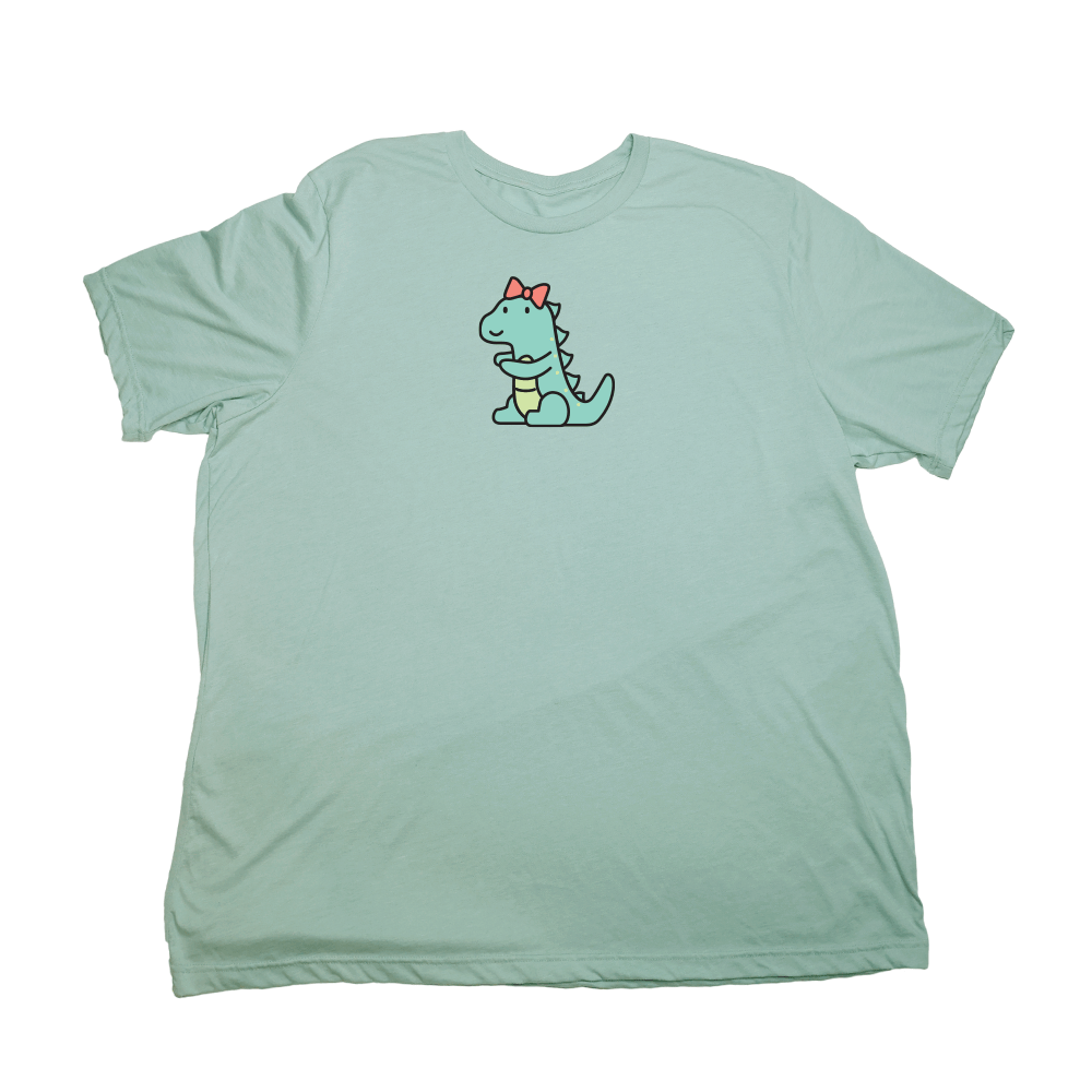 Dino Dani Giant Shirt - Pastel Green - Giant Hoodies