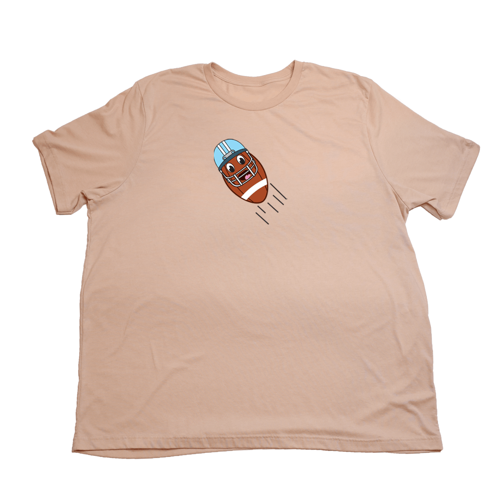 Football Frank Giant Shirt - Heather Peach - Giant Hoodies