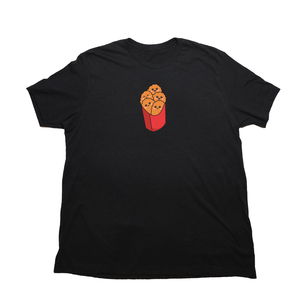 Heather Black Chicken Nuggets Giant Shirt
