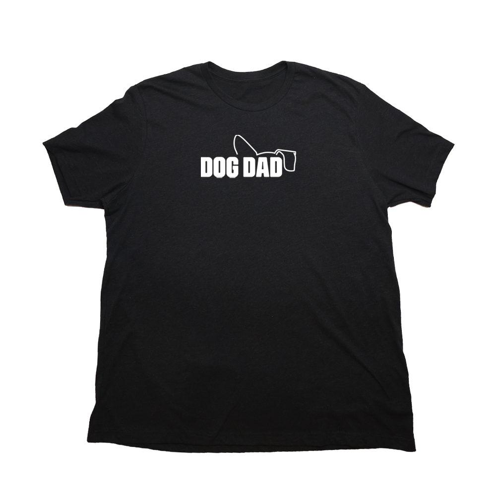 Heather Black Dog Dad Giant Shirt