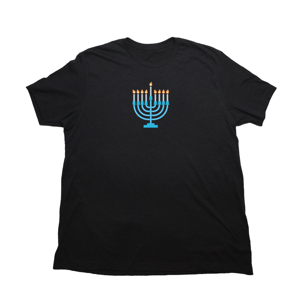 Heather Black Hanukkah Giant Shirt