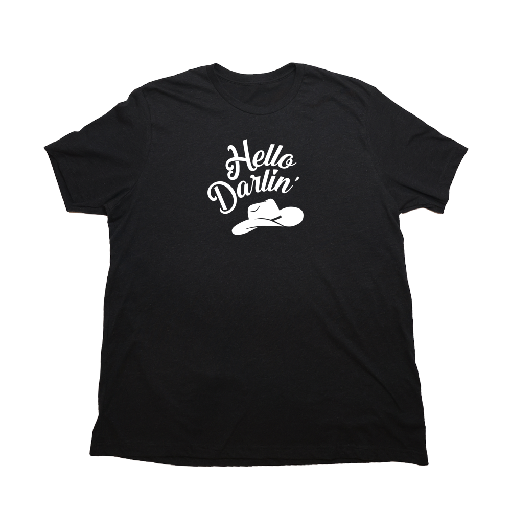 Heather Black Hello Darlin Giant Shirt
