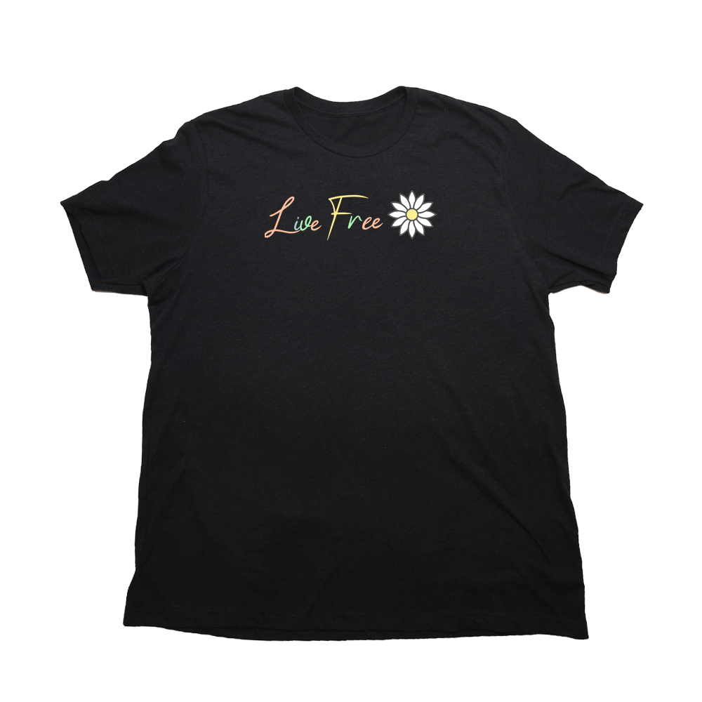 Heather Black Live Free Giant Shirt