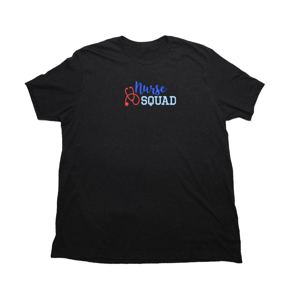 Heather Black Nurse Squad Giant Shirt