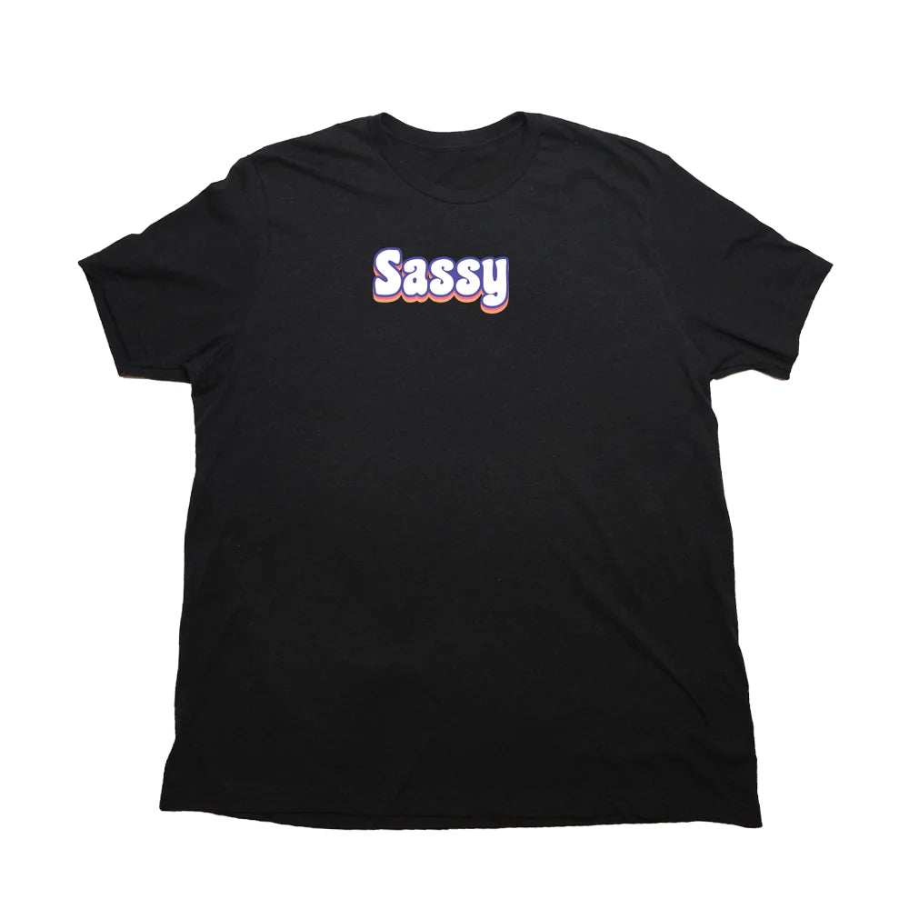 Heather Black Sassy Giant Shirt