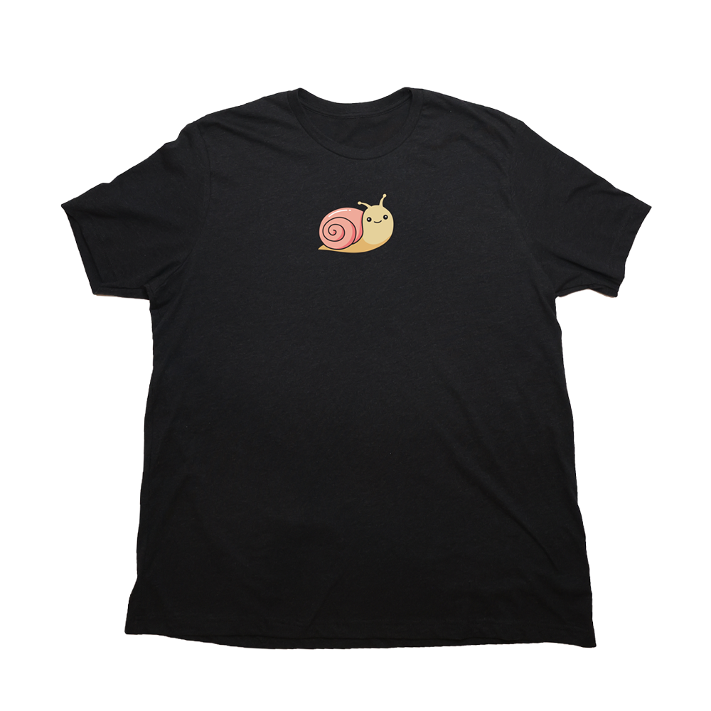 Heather Black Snail Giant Shirt