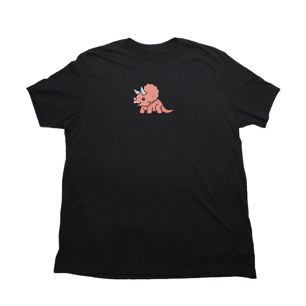 Heather Black Triceratops Giant Shirt