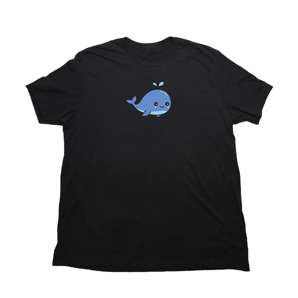 Heather Black Whale Giant Shirt