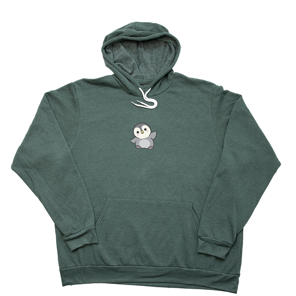 Heather Forest Penguin Giant Hoodie