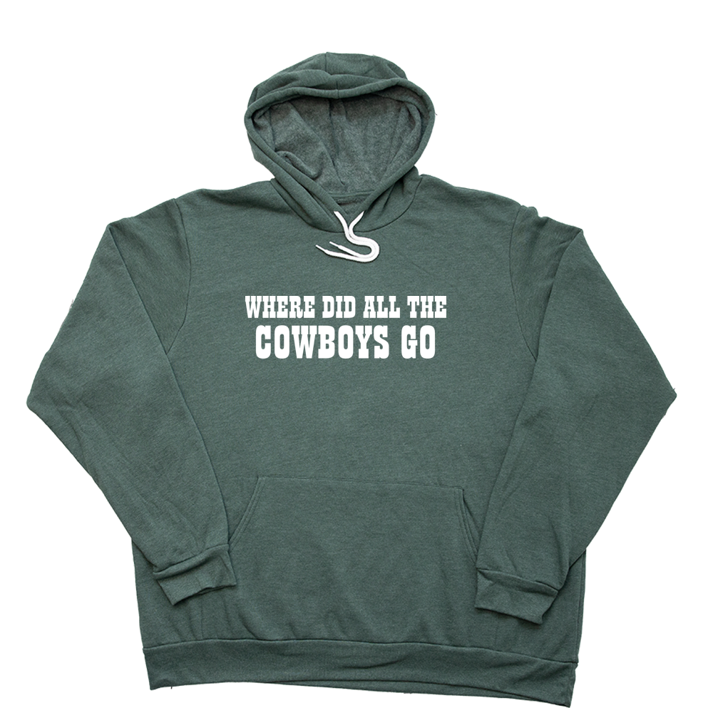 green cowboys sweater