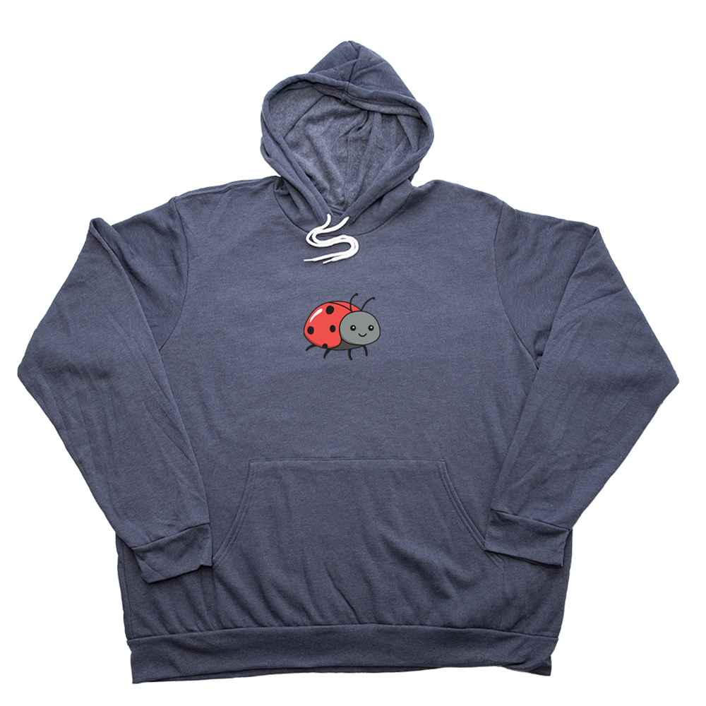 Heather Navy Ladybug Giant Hoodie