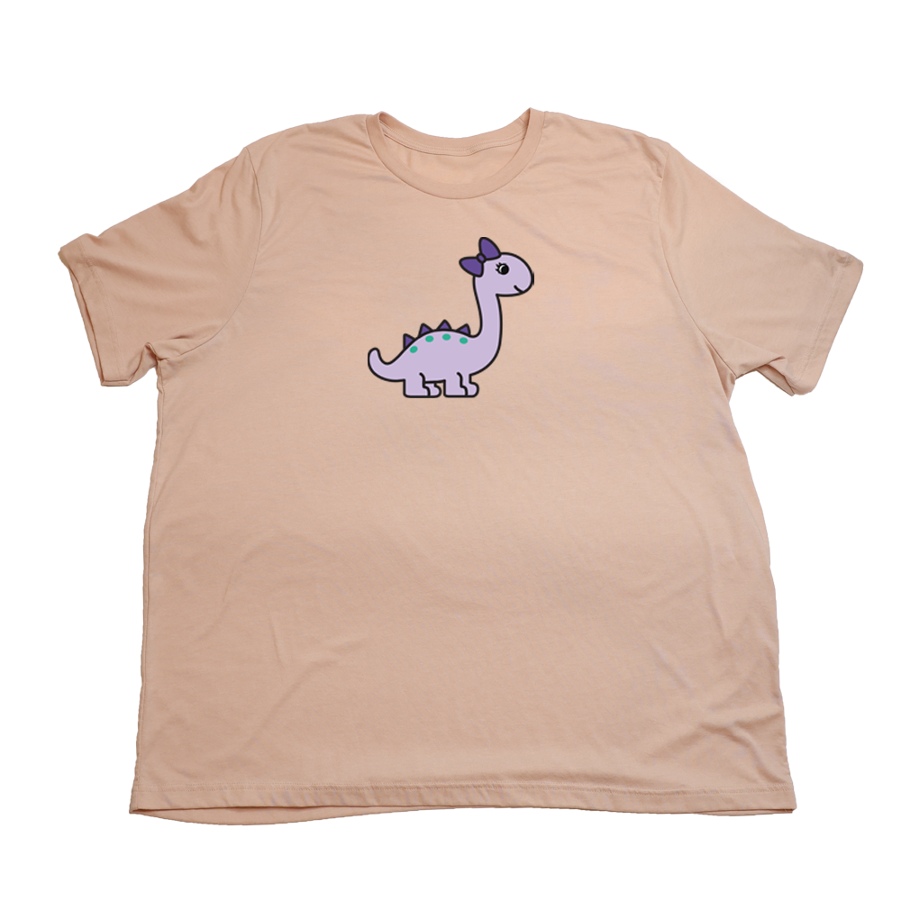 Heather Peach Dino Debra Giant Shirt