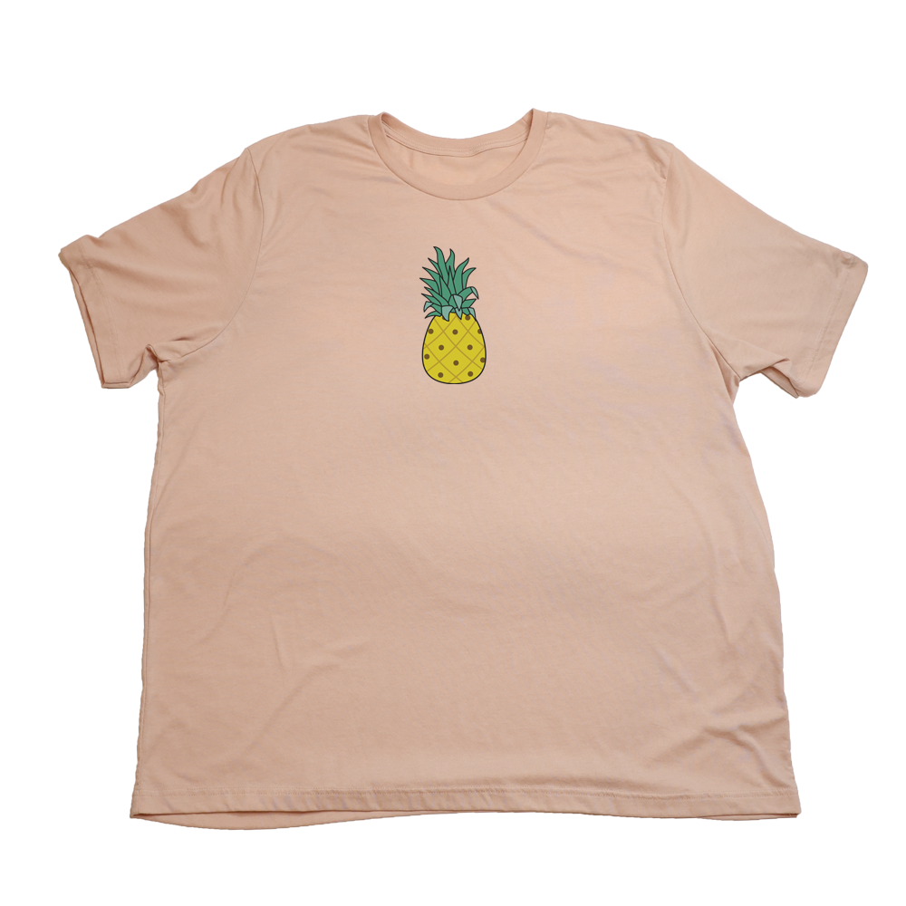 Heather Peach Pineapple Giant Shirt
