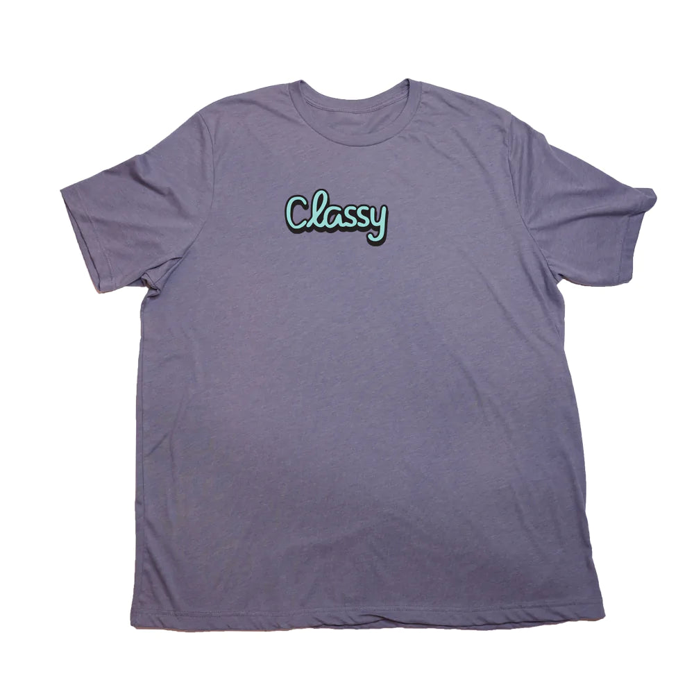 Heather Purple Classy Giant Shirt