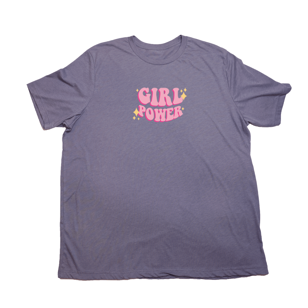Heather Purple Girl Power Giant Shirt
