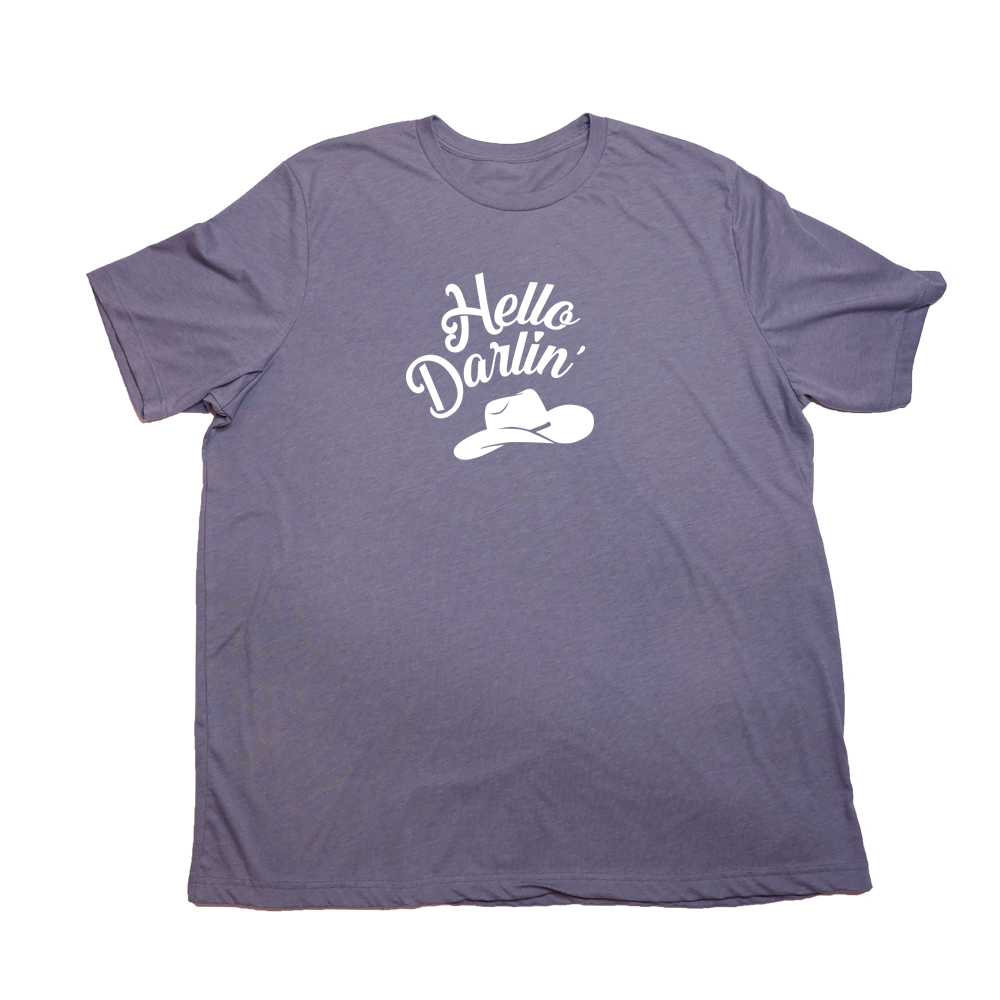 Heather Purple Hello Darlin Giant Shirt