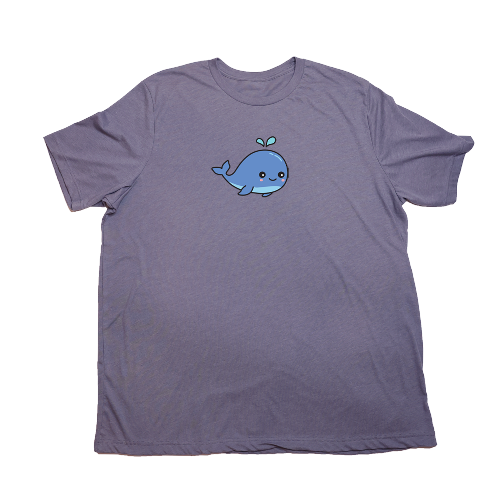 Heather Purple Whale Giant Shirt