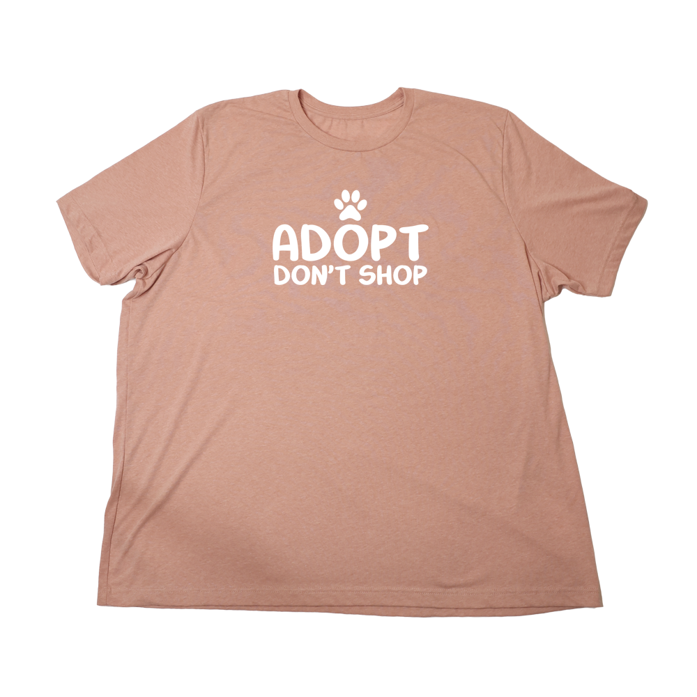 Heather Sunset Adopt Dont Shop Giant Shirt