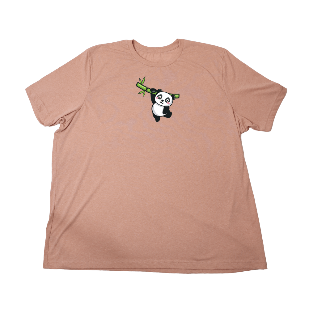 Heather Sunset Cartoon Panda Giant Shirt
