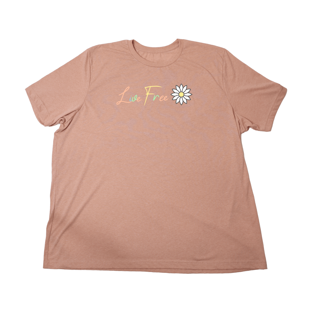 Heather Sunset Live Free Giant Shirt