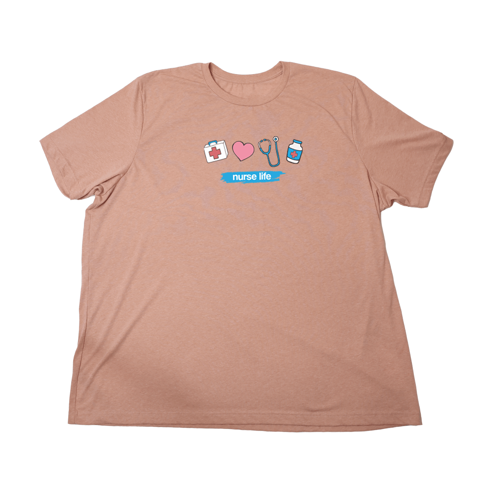 Heather Sunset Nurse Life Giant Shirt