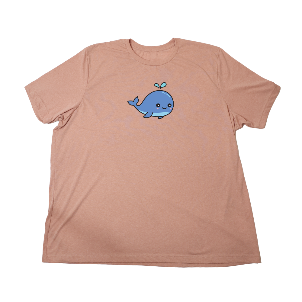Heather Sunset Whale Giant Shirt